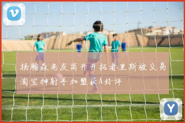 杨瀚森老友离开开拓者里斯被交易淘宝神射手加盟获A好评
